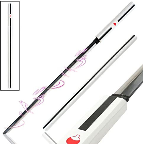 Swords and more Sasuke Uchiha Anime Katana - Schwert von Kusanagi, Karbonstahl mit Scheide, Ninja, Samuraischwert, für Anime Kostüm & Geschenke