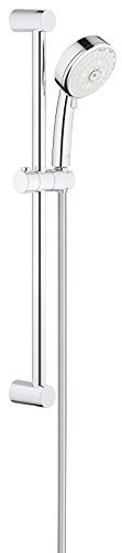 Grohe Tempesta Cosmopolitan 100 - Conjunto de Ducha con Barra, 4 Chorros, Color Cromo (Ref.27787002)