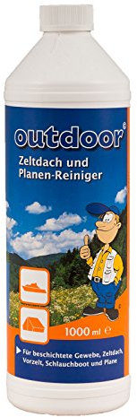 Outdoor 1 Liter Zeltdach & Planen Reiniger PVC Bootreiniger Textil Gewebe Reiniger