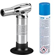 CFH Universalbrenner Diamant M 70 Lötbrenner - Gas Lötgerät für Feinlötarbeiten, Leistungsstarker Gas Lötkolben ideal zum Löten von Glas, Kunststoff und Metallen, mit 100 ml Nachfüllgas NG 103