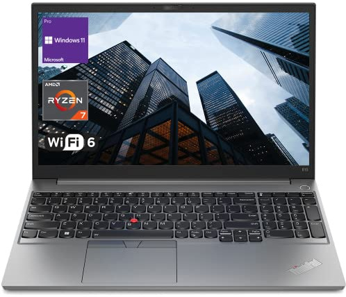 Lenovo ThinkPad E15 Gen 2 Business Laptop, 15.6 FHD 1080P IPS Display, AMD Ryzen 7 4700U (>i7-10710U), 40GB DDR4 RAM, 2TB PCIe SSD, Webcam, WiFi, Bluetooth, Win 10 Pro