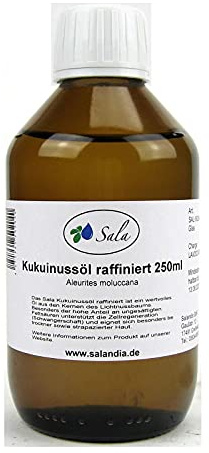 Sala Kukuinussöl raffiniert 250 ml Glasflasche