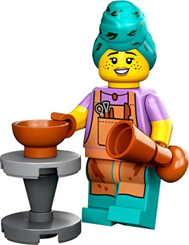 LEGO Sammelfiguren Minifiguren Serie 24 - Potter mit Ständer und Zubehör 71037 (verpackt)