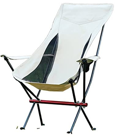 TLTDSMYF Angelstuhl Klappbarer Strandstuhl Tragbarer, Leichter Aluminium-Camping-Picknickstuhl für draußen, Reisen, Angeln, Wandern, Sitzwerkzeug
