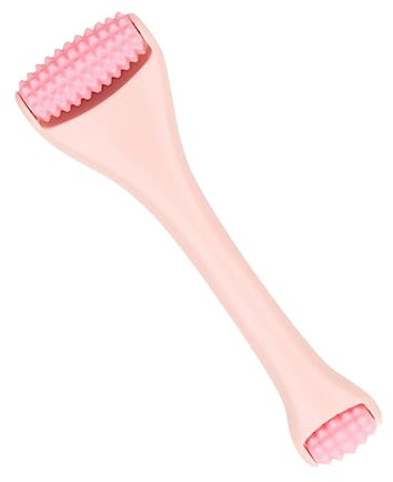 TOVINANNA 1pezzi Rullo Massaggio Viso per Donna Massaggiatore per Occhi Strumento di Rilassamento Riduce Rughe Migliora Elasticità Portatile e Pratico per Cura Viso