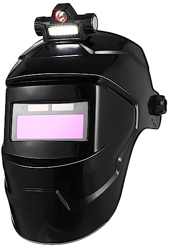 Alipis Saldatore Autoscurante Ampio Display Casco Per Saldatura Ad Energia Solare Per Molatura Taglio e Scriccatura