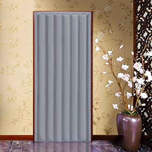Tende insonorizzate per cancellazione del rumore e isolamento termico, tende oscuranti e divisori, pannelli per la privacy per finestre e porte, coperture interne temporanee 140 x 220 cm (larghezza x