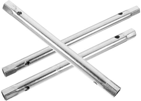 Juego de Llaves de Tubo para Grifo 3 Piezas Acero 8-13 Mm