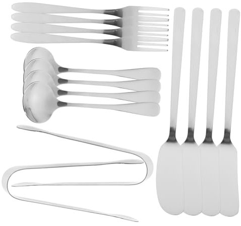KICHOUSE Set De Couteaux à Beurre Fromage Ustensiles Acier Inoxydable Outils De Cuisson Au Fromage Multifonctions Ustensiles De Cuisine