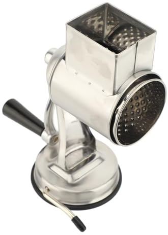 SUNGOOYUE Rallador de Queso con Manivela Manual, Duradero, para Necesidades de Corte de Cocina Multifuncional, para Entusiastas de la Cocina