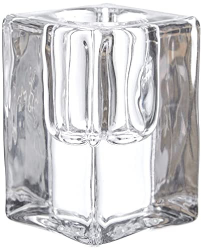 pajoma Kerzenhalter, transparent aus Glas (6cm)