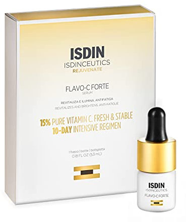 ISDIN Sueros y íquidos diurnos faciales, 5.3 ml (Paquete de 1)