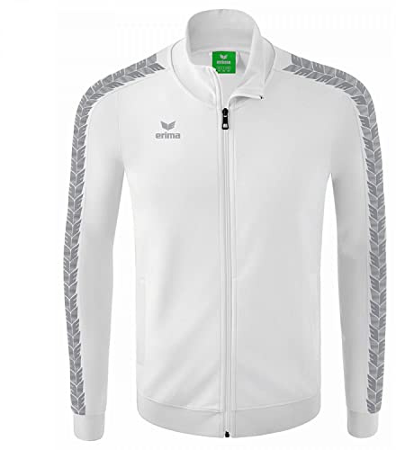Erima herr Essential Team Tracktop Jacka (2032211), vit/monument grey, 3XL