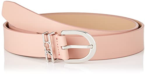 Calvin Klein Must CK Loop Belt 30MM K60K610387 Ceintures, Marron (Café Au Lait), 90 Femme