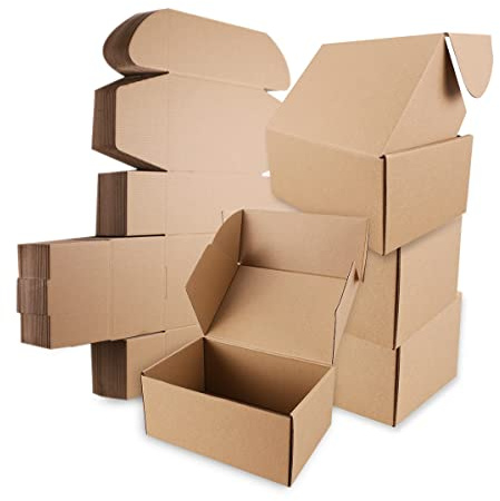 Shipping Boxes,12 x 9 x 4 Which is Anti-Impact Come with Exquisite Sealing Label.Suitable E-Commerce Packaging, Shipping Packaging.