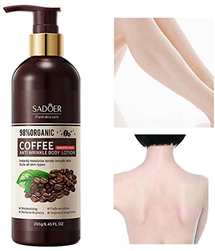 Lavaggio corpo caffè - Crema corpo per le donne | Lozione per il corpo arricchita con olio, lozione per il corpo idratante per pelli secche sensibili Backlight