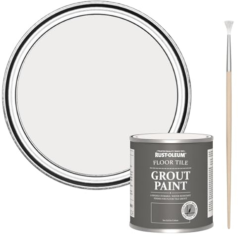 Rust-Oleum Ultra-Durable Purple Floor Tile Grout Paint - Fleur 250ml