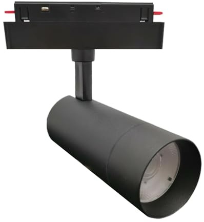 TOT ELECTRIC FARETTO PROIETTORE LED 10W da incasso per Binario Magnetico elettrificato illuminazione a bassa tensione 48V Luce Calda Naturale Bianca