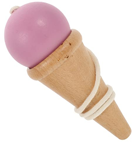 CIYODO Kendama Holzspielzeug Junge Mädchen Fingerfertigkeitsspiel Geschicklichkeitsspiel Motorikspielzeug Ab Jahre Robust Gebaut Mit Langlebigem Ball Und Seil Fördert Hand-Augen-koordinat