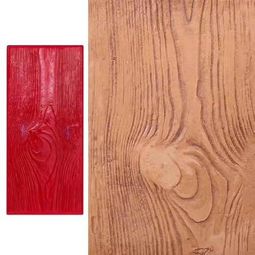 Stampi Per Calcestruzzo 20 X 9 Venature Del Legno, Tampone Per Stampa Con Texture Realistica In Legno Per Calcestruzzo, Stampi Per Impronte Di Modelli Di Pavimentazione In Cemento Per Passerelle (2