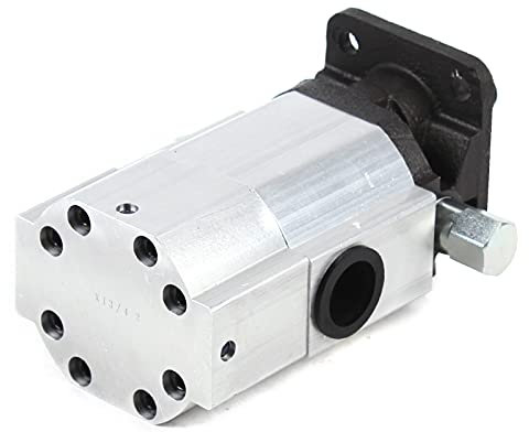 NINGXUE 16GPM Hydraulic Pump, 2 Stage Gear Log Splitter Gear Pump Logsplitter Wood 3600RPM fit Speeco Huske