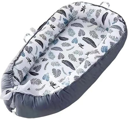 Nestchen Baby - Babynestchen Neugeborene Minky Babynest für Kinderbett Vielseitiges tragbar Nest kuschelnest zubehör für babybett warm Winter coccon