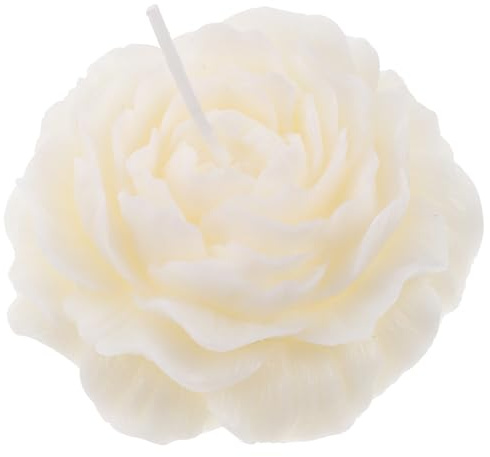 VALICLUD bougies parfumées la cire bougie de fumée forme bougie à fleurs Bougie Toalight matériel bougies uniques bougies chauffe-plat parfumées bougies créatives blanche