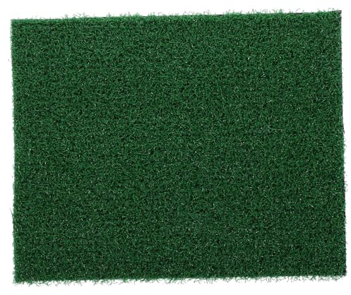 INOOMP Imitation Turf Mat for Fish Tank Landscaping Durable Safe and Realistic Artificial Grass for Turtle Basking Platform Garden Decor and Aquarium Micro Landscape