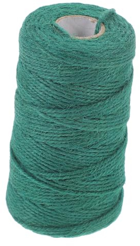 FUNNETOYU Natural Jute Twine Heavy Duty Garden Twine for Plant Support Hemp Rope String for Crafts Diy Hanging Plant Decor