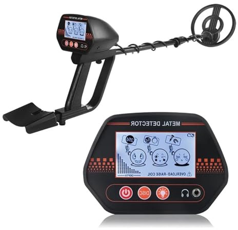 MD4070 Cercatore di tesori Rilevatore di metalli PinPointer Scanner di profondità sotterranea Rilevatore di oro ad alta precisione Impermeabile Uso subacqueo e in spiaggia(With GP-point)