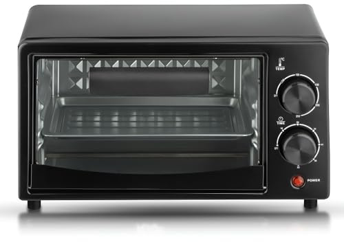Mini Four Électrique 7 L, Appareil De Cuisson Domestique Multifonction, Four De Comptoir Automatique For Cuisine, Format Compact For Petits Espaces