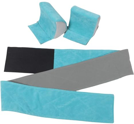 Cojín Lateral Silla para Ruedas Lumbar de Apoyo Soporte | Terciopelo y Esponja, Antideslizante y Acolchado Flexible, Uso en Casa y Rehabilitación para Mayores