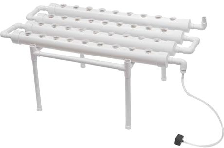 Hydrokultur Hydroponik Bewässerungssystem Hydroponic Grow Kit, Soilless Pflanzenanbau-Systeme Mit Wasserpumpe Garten Bewässerungssystem, Für Topfpflanzen Garten Balkon Gewächshaus (36-Löcher)