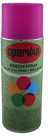 SparVar Kreidespray Karton 6 x 400ml Pink