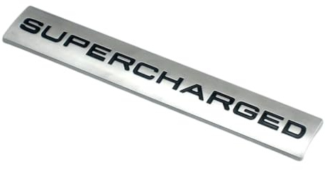 E467 Supercharged Emblem Zeichen Badge auto Abziehbild aufkleber 3D Schriftzug Car Sticker