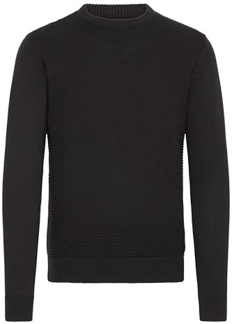 Indicode Ricardo Herren Strickpullover, L, Black (999)