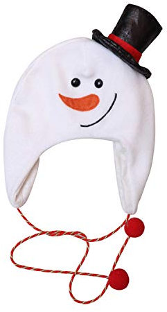 Boodtag Weihnachtsmütze Santa Claus Elk Snowman Kinder Nikolausmützen Mit Pompon Und Kinnseil Weihnachten Deko