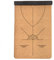 Myga XL Kork Yogamatte | 200 cm x 70 cm | Rutschfest, Wäremeregulierend & Leicht zu Tragen – 6 mm Dicke | Ideal für Yoga, Pilates, Meditation & Fitnessübungen | Ausrichtungsmatte | Naturkork