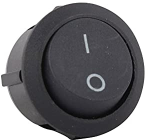 Ariete On Off Besen Staubsauger Schalter KDC-A05-A Drucktaste 2.2x2.2x2.5 cm Kupfer normalerweise offen Blade Stecker 1E+1 A 2.5E+2 V 1 stück 1-Weg Einsteckmontage