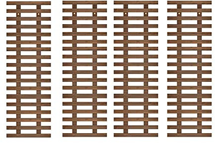 ksamwjf Jardinera de Pared Colgante de Madera, Soporte de Maceta de celosía de Madera, Soporte de Marco de Enrejado para Plantas de Interior, suspensión de suculentas de Plantas de Aire, decoración