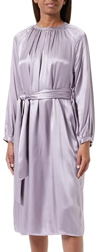 Seidensticker Damen Regular Fit Blusenkleid Langarm Kleid