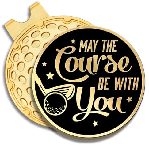 GEYGIE Golfballmarker mit magnetischem Hutclip, Golfzubehör für Männer und Frauen, Golf-Geschenke für Männer, Frauen, Golf-Geschenke für Männer, Frauen, Golfer, Geburtstag, Ruhestand, Geschenke für