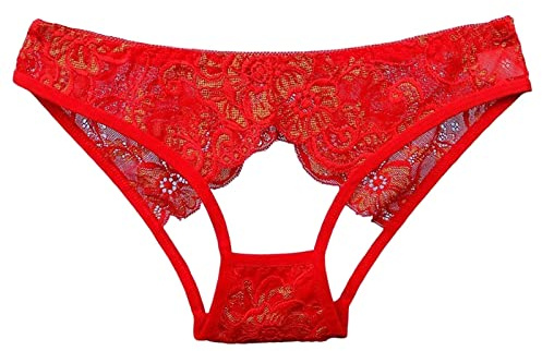WILLBEST Womens Sheer French Knickers Mid Waist Maxi Briefs Plus Size Stretchy Underwear Boxer Briefs Soft Panties