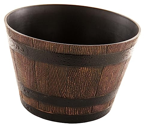 HANABASS Fioriera Texture Imitazione Decorativo Per e Balcone Design Per Ed Facile Spostare Giardinieri Principianti