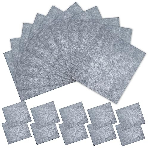 VILLFUL 20 Blatt Stickfilz Bastelstoffblätter Für Und Vielseitiger Filzstoff