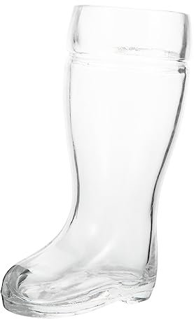 Ciieeo Chope À Bière En Forme De Bottes Verre Pour Cocktails Vin Whisky Vodka Expresso Eau Jus 580 Ml Réutilisable Et Lavable