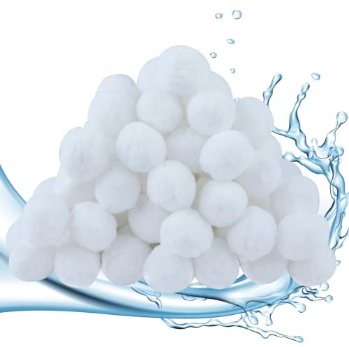 Pool Filterballs für Sandfilteranlagen, 800g Poolfilterbällchen Sandfilter Bälle für Beste Leistung ersetzt 28kg Filtersand für Pool Filter Schwimmbad Filteranlagen, Aquarium und Poolreinigung