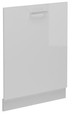 Vicco Coperchio per lavastoviglie R-Line, Bianco lucido, 60 cm senza piano di lavoro