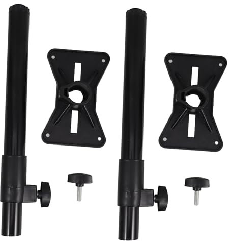 Homoyoyo 2 Pièces Support De Lavabo Encastré Supports D'évier Sous Plan Réglables Supports Sous Évier Supports D'évier De Cuisine Encastrés Support Inférieur D'évier Abdos Black