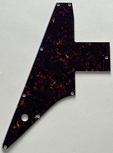 Pickguard passend für Gibson 76 Explorer Re-Issue Style Gitarre (4-lagige braune Schildkröte)